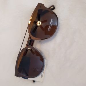 Lucky Brand copper tone tortoise shell sunglasses